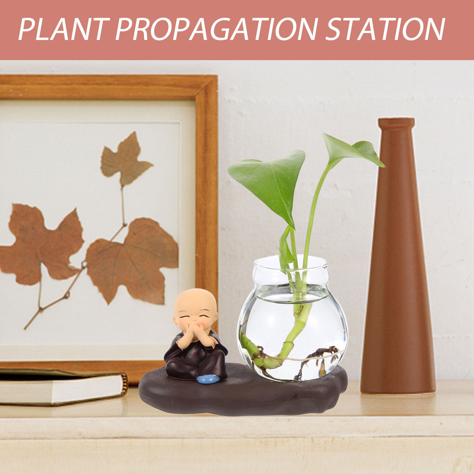 2Pcs Resin Flower Vase Hydropo - Propagation Station Vase recension och pris
